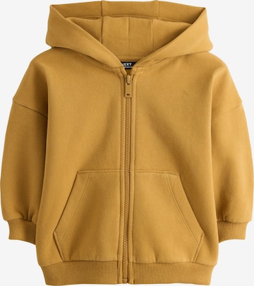 Veste de survêtement Next en jaune : devant
