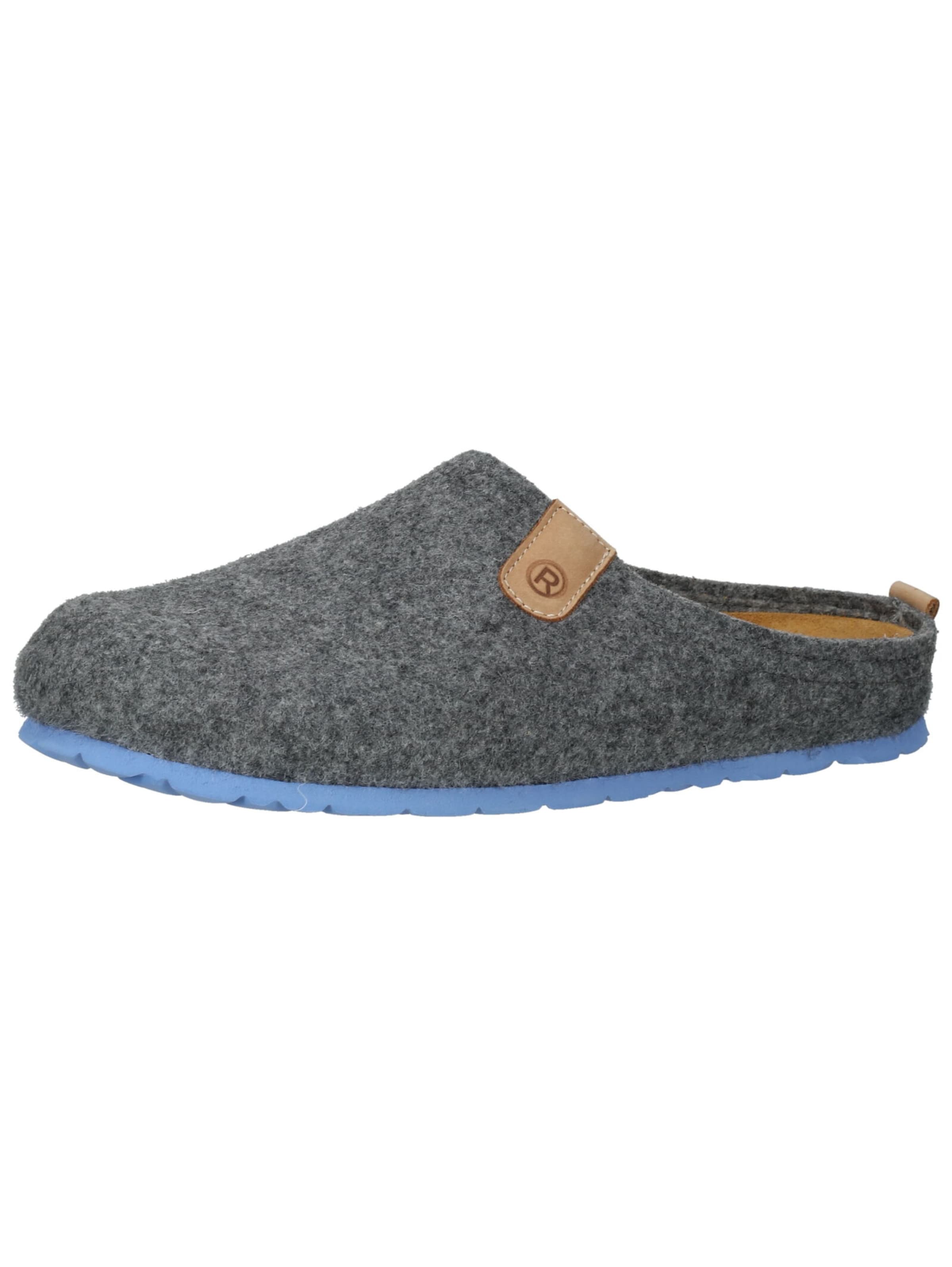 Pantoufle ROHDE en gris : devant