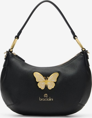 Borsa a mano 'Beth Jewels' di Braccialini in nero: frontale