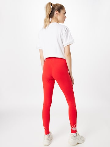 ADIDAS ORIGINALS Skinny Leggings in Rood