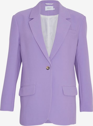 Blazer MSCH COPENHAGEN en violet : devant