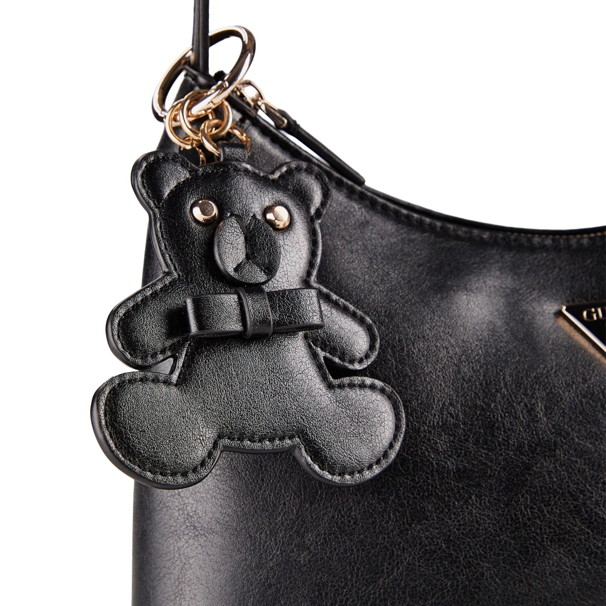 GUESS Schultertasche 'Kassie' in Schwarz