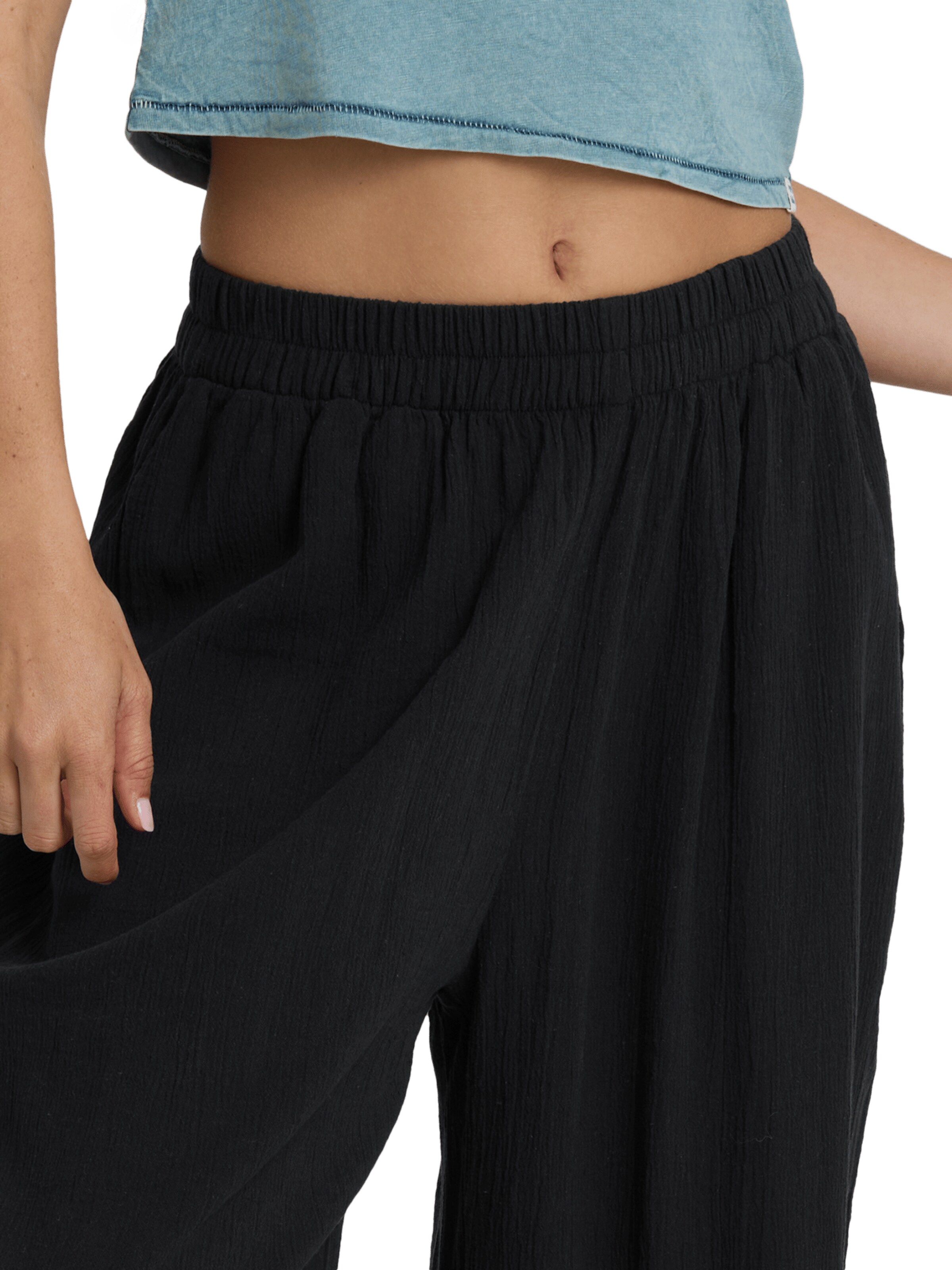 BILLABONG Loose fit Pants 'Follow Me' in Black
