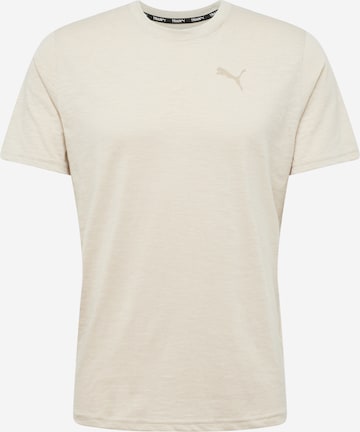 PUMA Functioneel shirt in Beige: voorkant