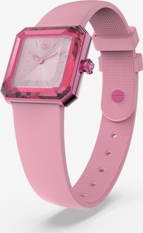 Swarovski Аналогов часовник 'LUCENT' в розово: отпред