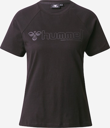 T-shirt fonctionnel 'Noni' Hummel en noir : devant