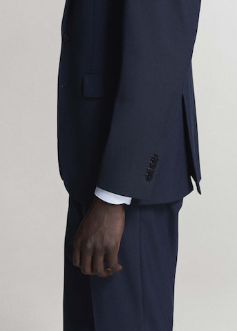 MANGO MAN Slim Fit Sakko 'Milan' in Blau