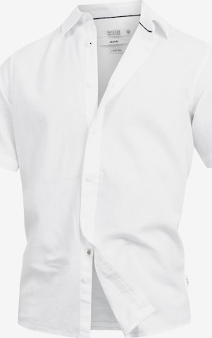 INDICODE JEANS Hemd 'Ceppo' in Weiß: Vorderseite