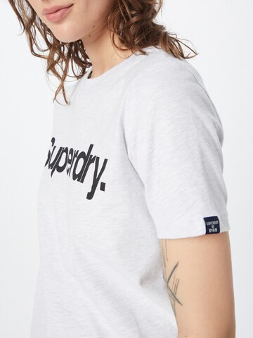 Superdry T-Shirt in Grau