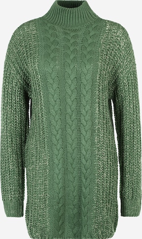 Noisy may Knitted dress 'LORI' in Green: front