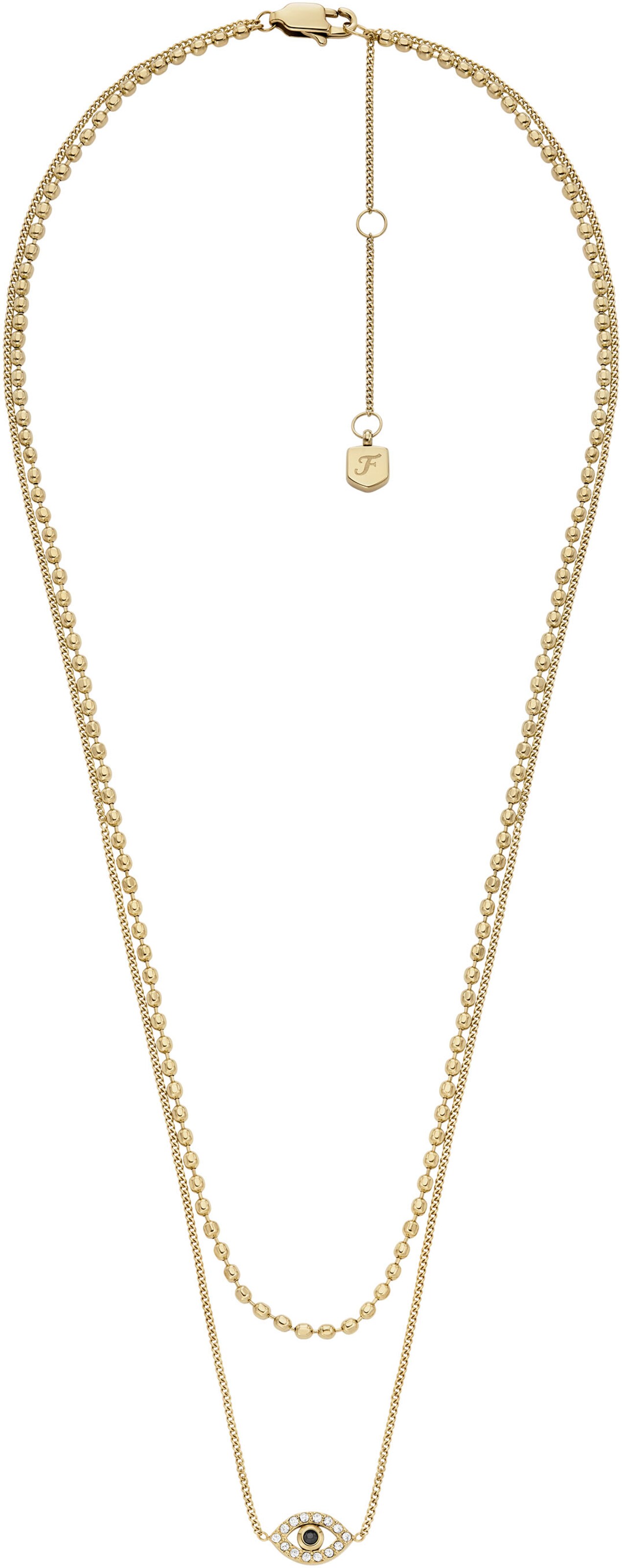 FOSSIL Necklace 'Sutton' in Gold: front