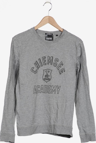 CHIEMSEE Sweatshirt & Zip-Up Hoodie in L in Grey: front