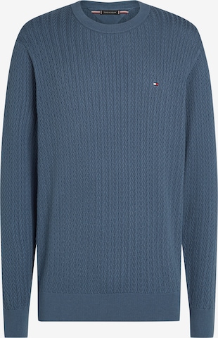 Pull-over TOMMY HILFIGER en bleu : devant