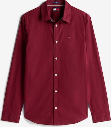 Tommy Jeans Hemd in Rot: Vorderseite