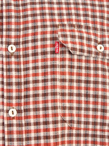 Levi's® Big & Tall - Ajuste confortable Camisa 'Jackson Worker Shirt' en rojo
