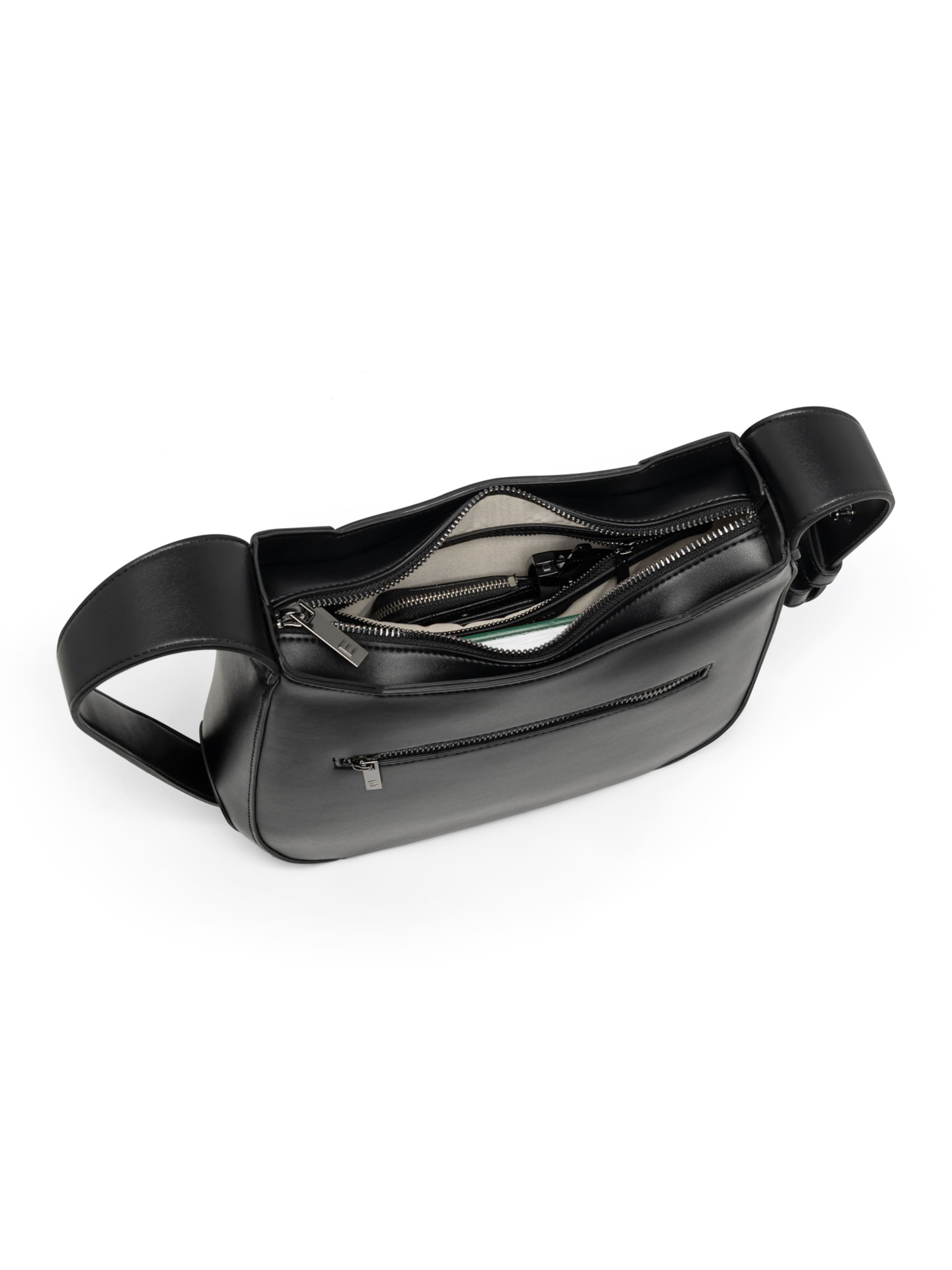 Sac bandoulière Expatrié en noir