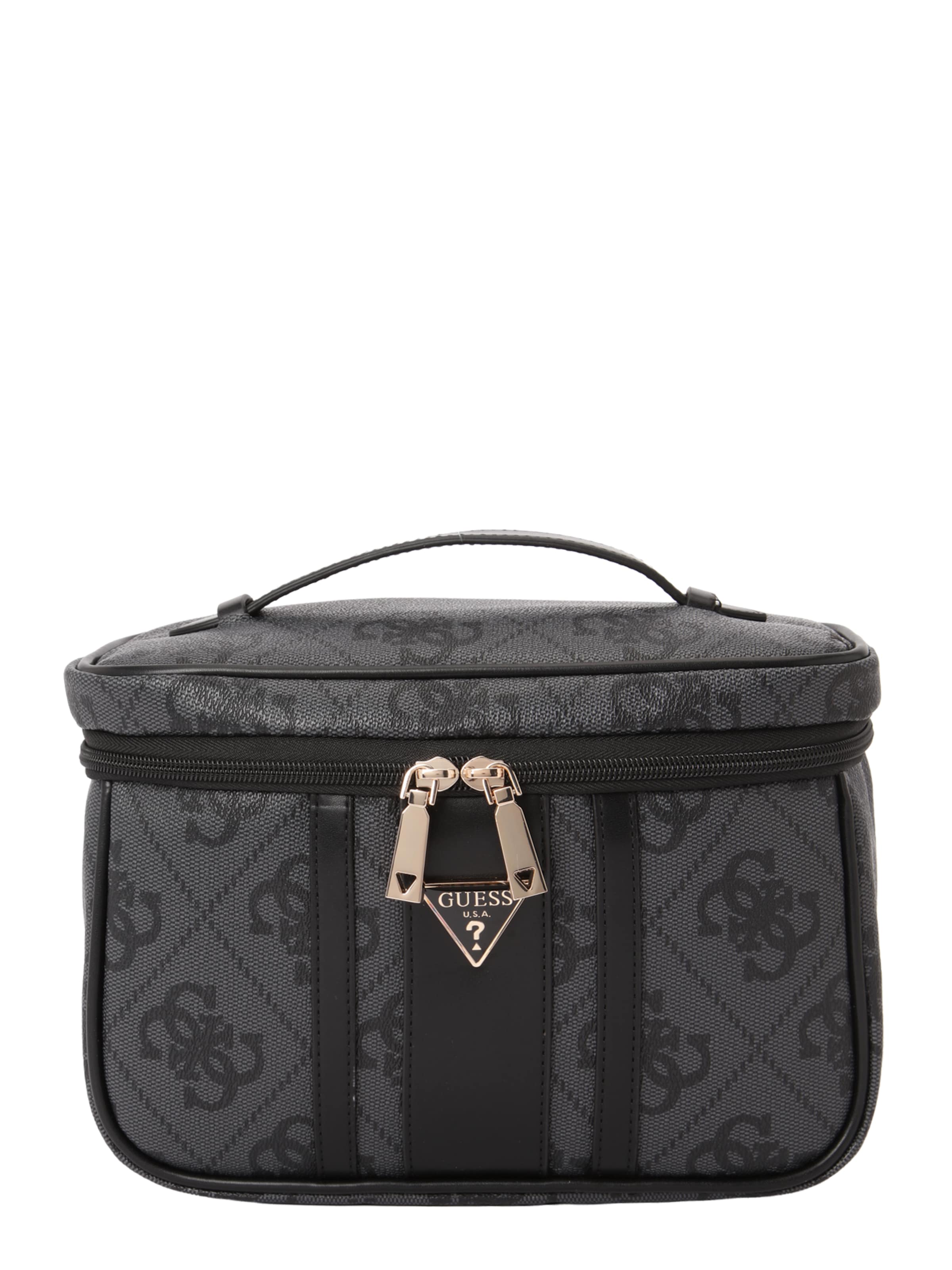 GUESS Toilettas 'ERENIA' in Zwart: voorkant