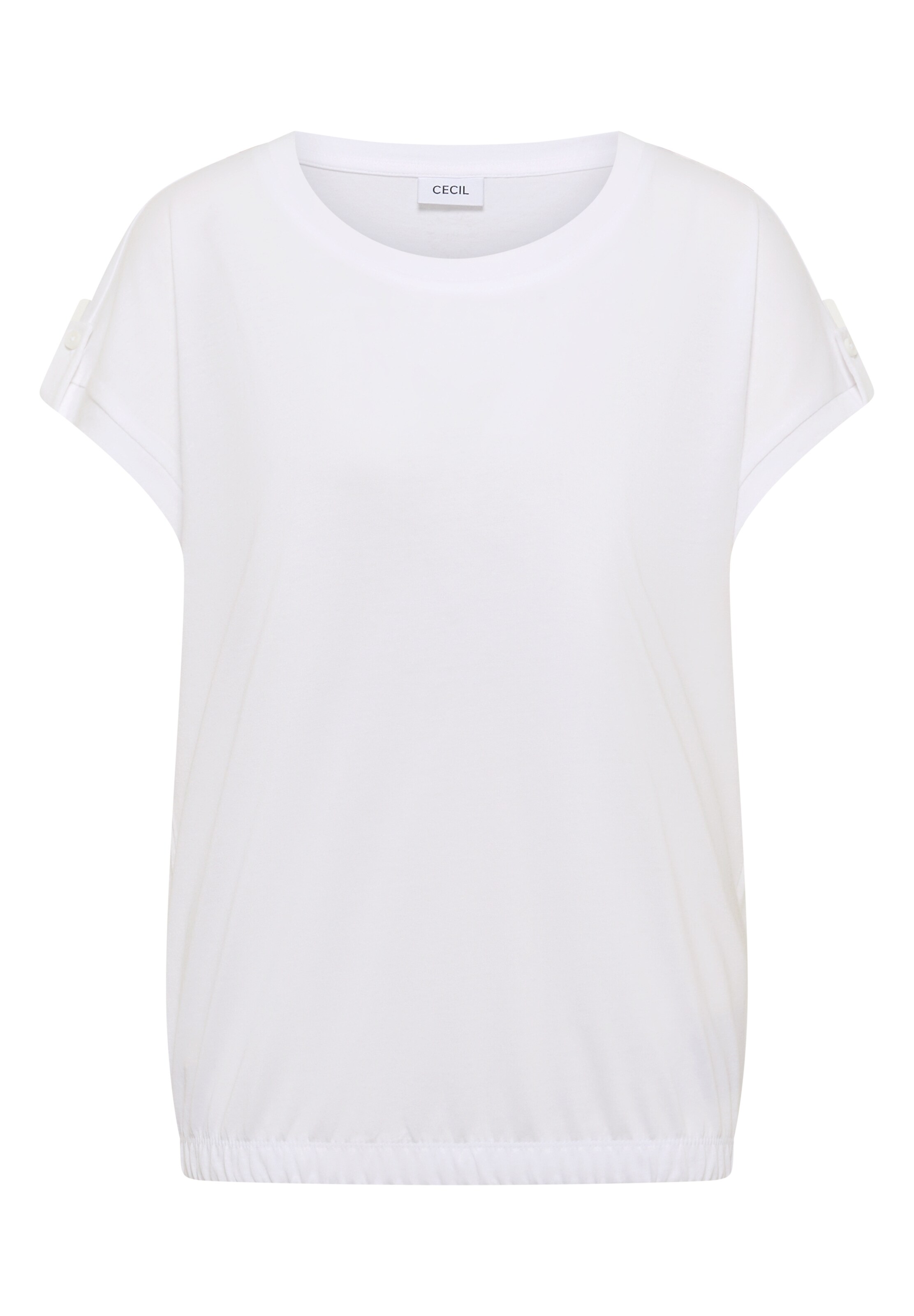 CECIL T-Shirt in Weiß: Vorderseite