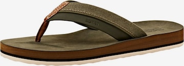 ESPRIT T-Bar Sandals in Green: front