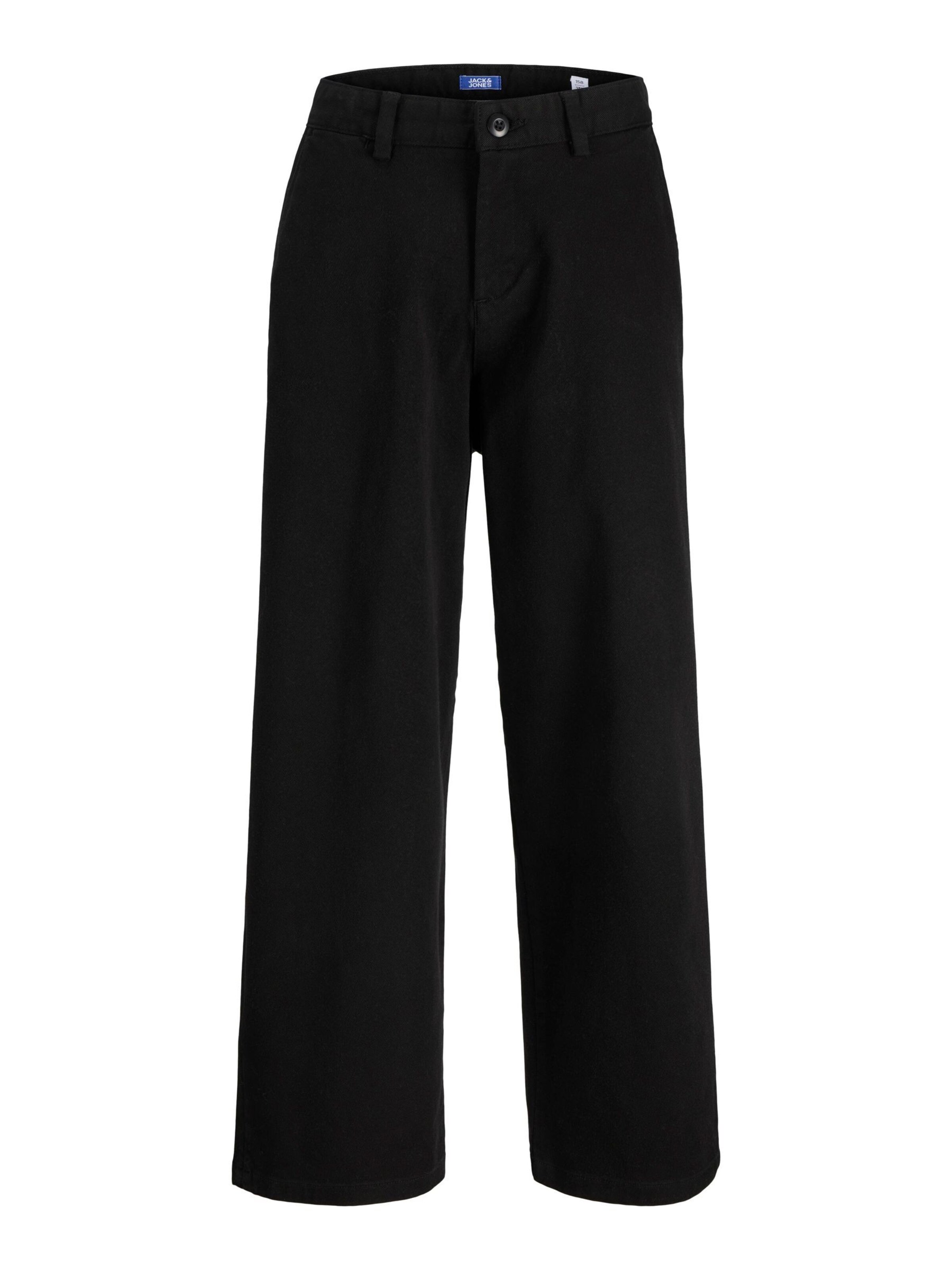 Jack & Jones Junior Loosefit Bukser i sort: forside