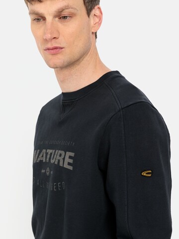 CAMEL ACTIVE Sweatshirt in Schwarz