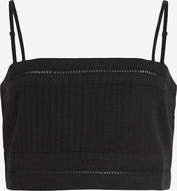 AllSaints - Top 'WHITLEY' em preto: frente