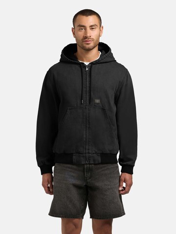 khujo Between-season jacket 'Rhiis' in Black: front