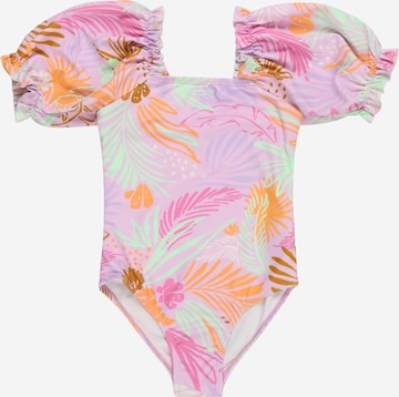 Cotton OnJednodijelni kupaći kostim 'PAIGE' - ljubičasta boja: prednji dio
