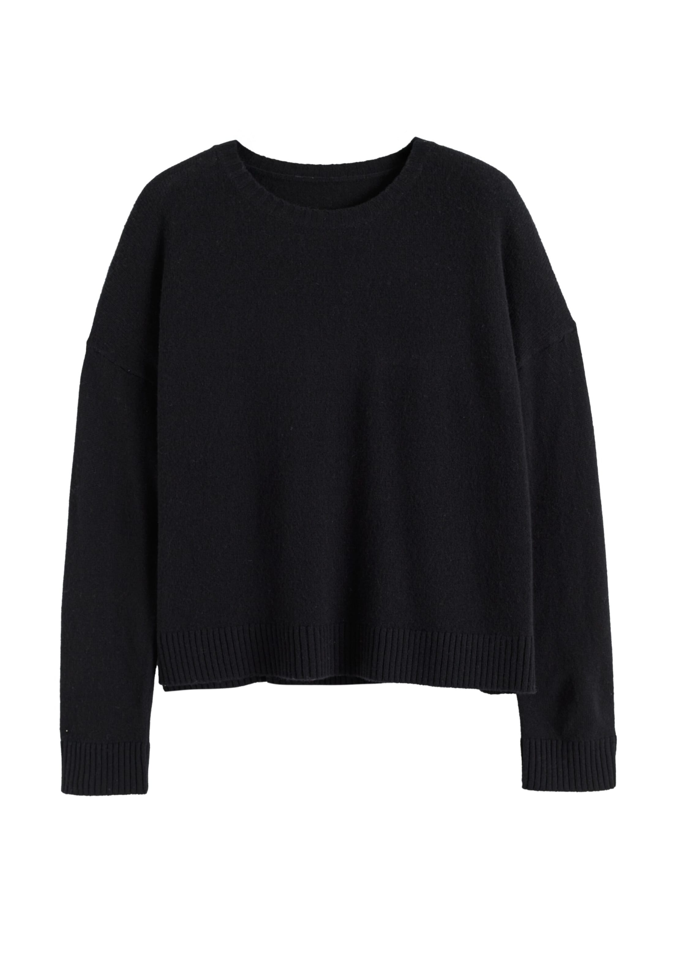 Chinti & Parker Pullover 'Basics' in Schwarz: Vorderseite