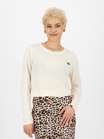 T-shirt 'LeaAK' Alife and Kickin en beige : devant