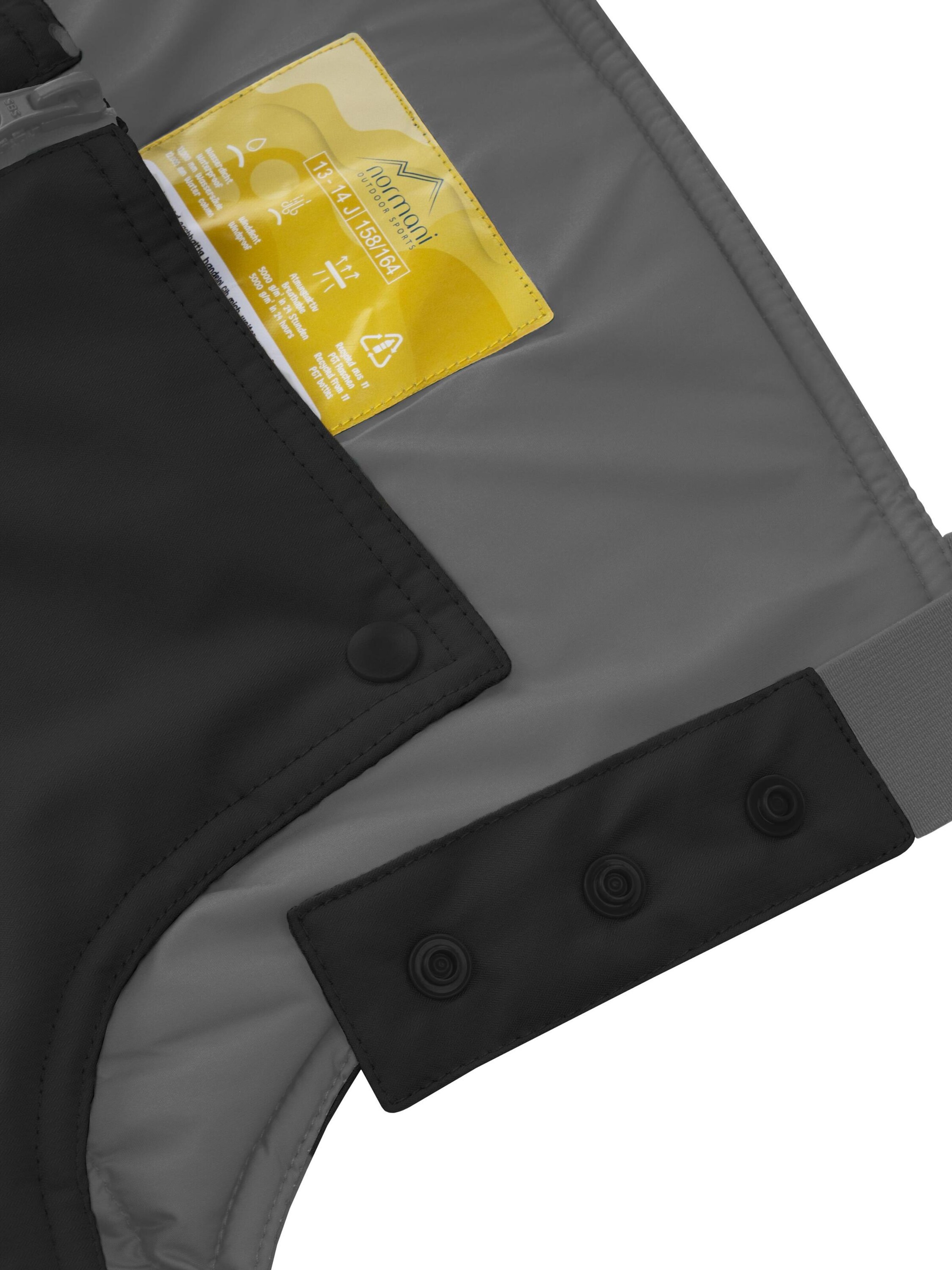 Regular Pantalon fonctionnel 'Ulukhaktok' normani en gris