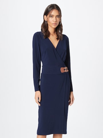 Robe 'NETTIE' Lauren Ralph Lauren en bleu : devant