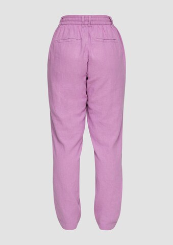 Effilé Pantalon QS en violet