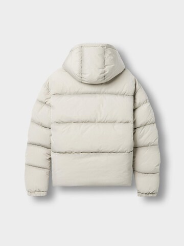 Burocs Winter Jacket 'Hooded Puffer' in Grey