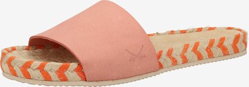 SANSIBAR Pantolette in Pink: predná strana