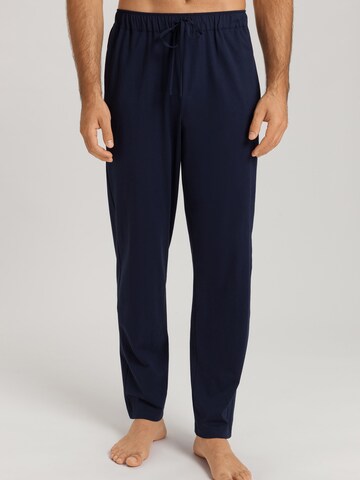 Hanro Pyjamabroek ' Night & Day ' in Blauw: voorkant