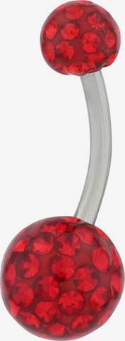 Akzent Piercings in Red: front