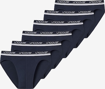 uncover by SCHIESSER Panty 'Basic' in Blue: front