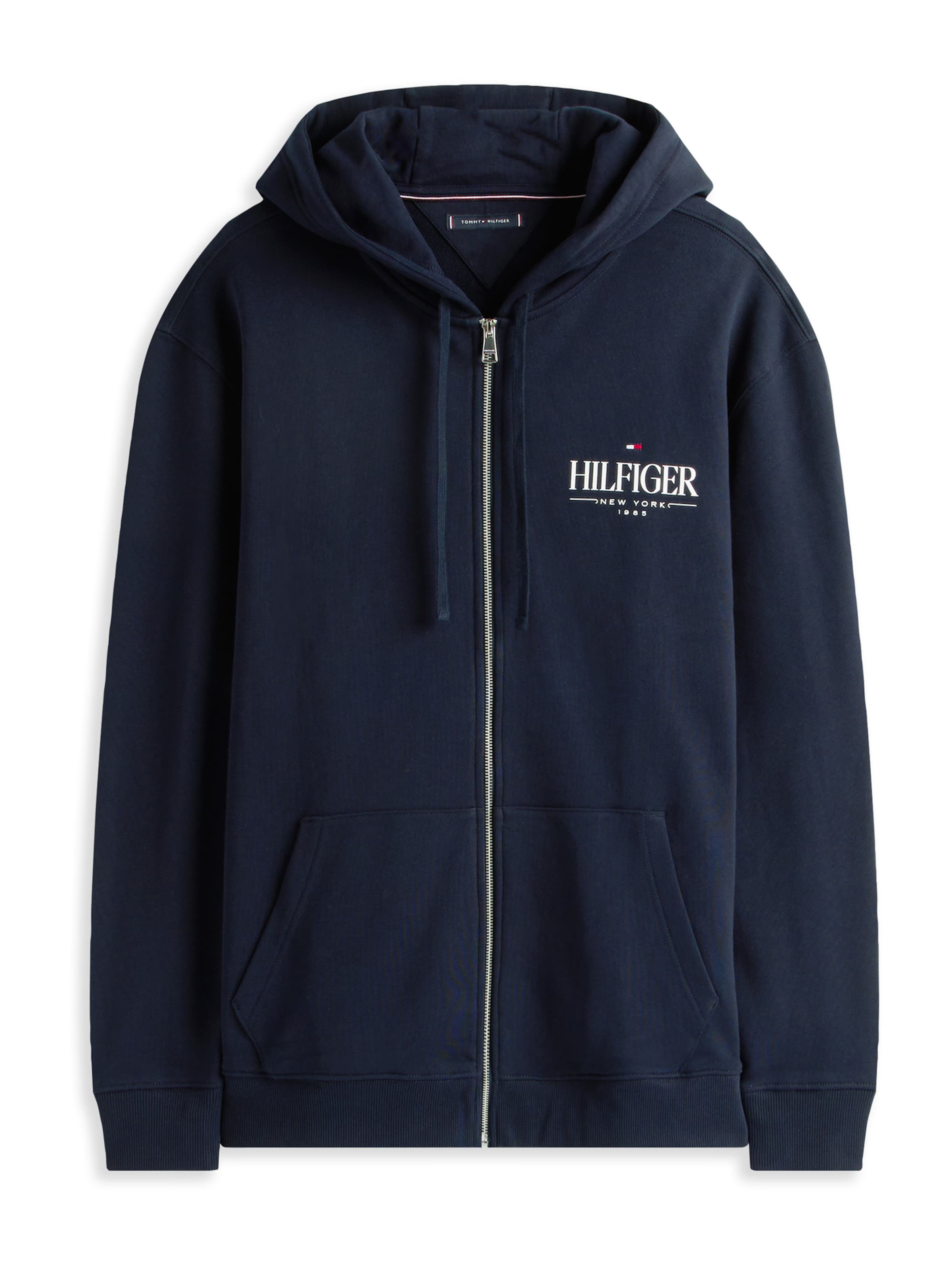 Tommy Hilfiger Big & Tall Tepláková bunda - Modrá: predná strana