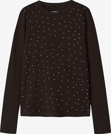 T-Shirt NAME IT en marron : devant