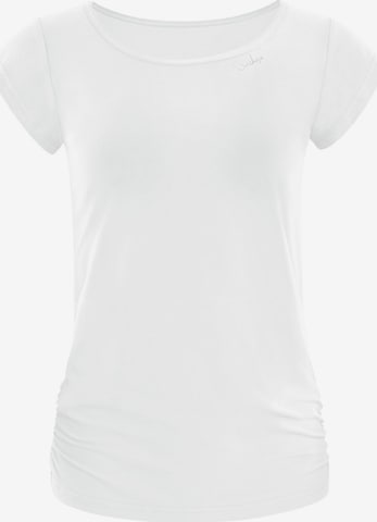 Top sportivo 'AET130LS' di Winshape in bianco: frontale