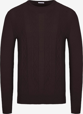 Pull-over 'Optimum' Malo en marron : devant