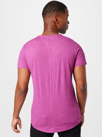 T-Shirt 'Jaspe' Tommy Jeans en violet