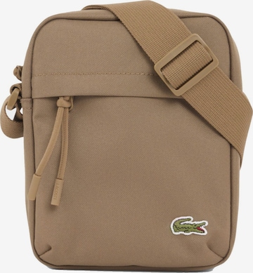 Borsa a tracolla di LACOSTE in marrone: frontale