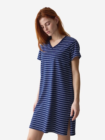 Chemise de nuit ' Red Label Nightdresses ' TRIUMPH en bleu : devant