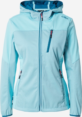 Veste outdoor CMP en bleu : devant