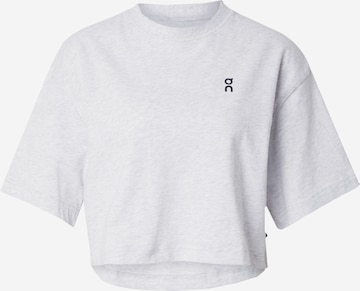 On - Camiseta funcional 'Club' en gris: frente