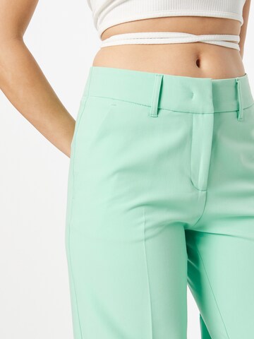 Summum Zvonové kalhoty Kalhoty s puky – zelená