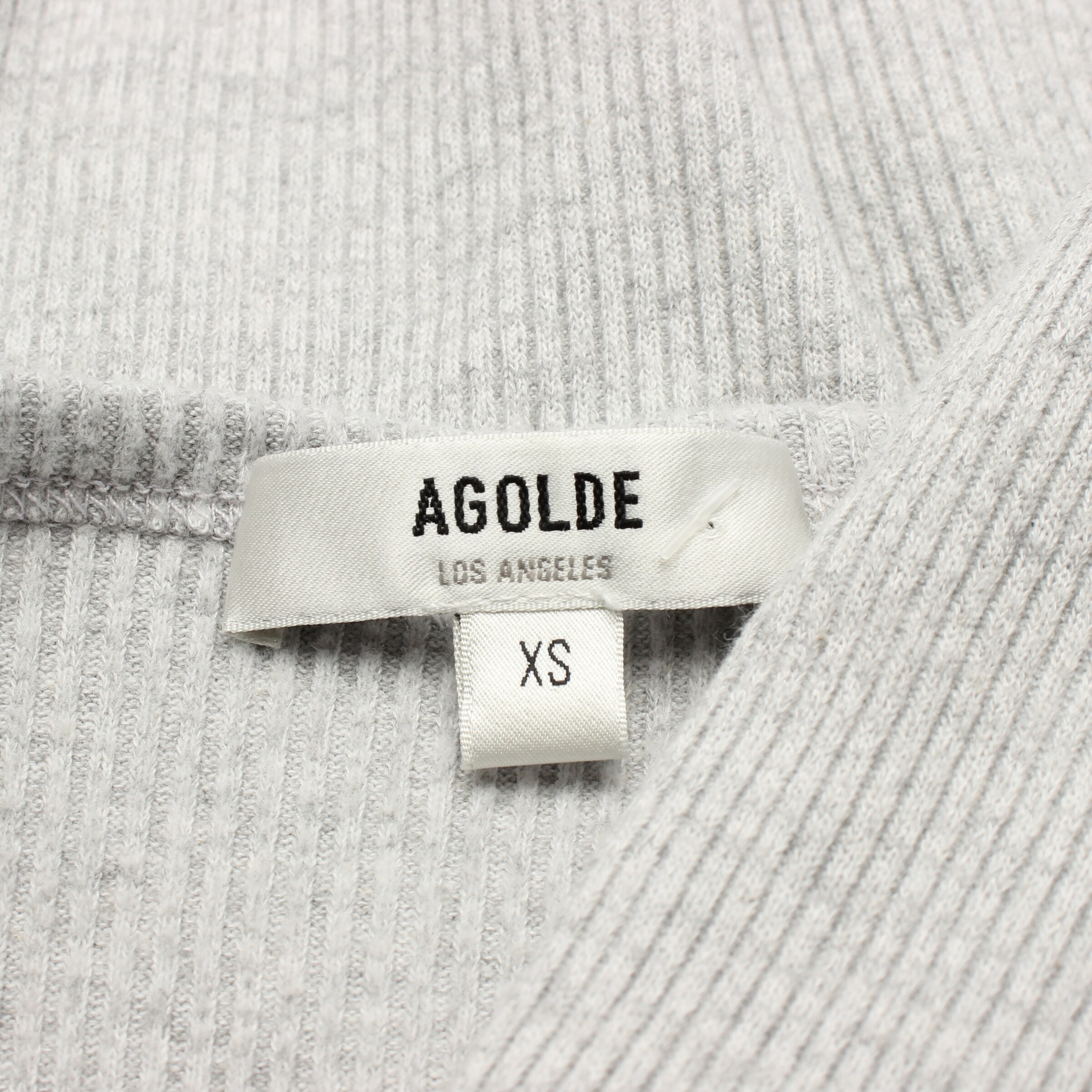 AGOLDE Top & Shirt in XS in Grey