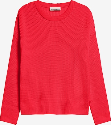 ARMEDANGELS Sweater 'NURIAAS' in Red: front